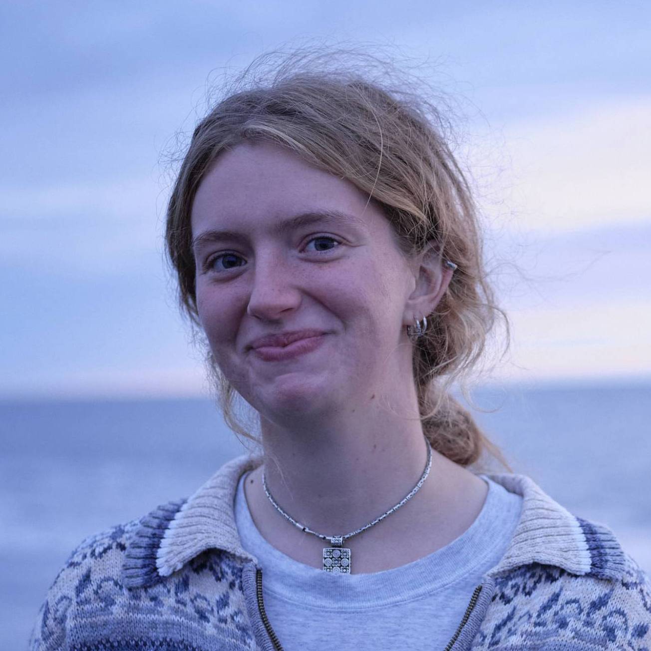 Clair in Utqiagvik on the coast of the Arctic Ocean, 2023